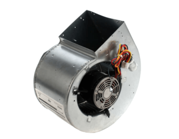 furnace fan blower assembly with a motor for air handler